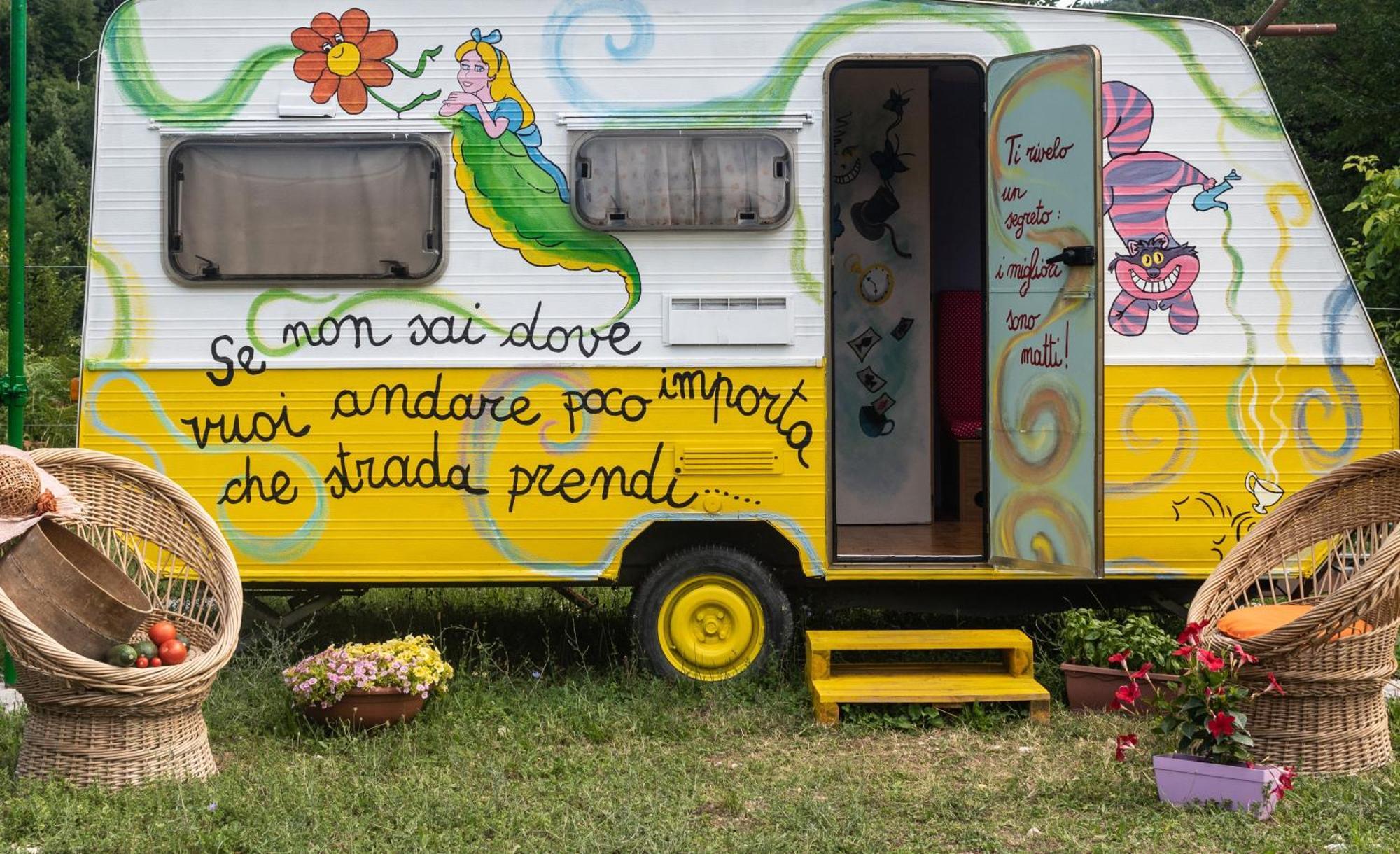 Antica Dimora - Glamping Fiordaliso Otel Sarnano Dış mekan fotoğraf
